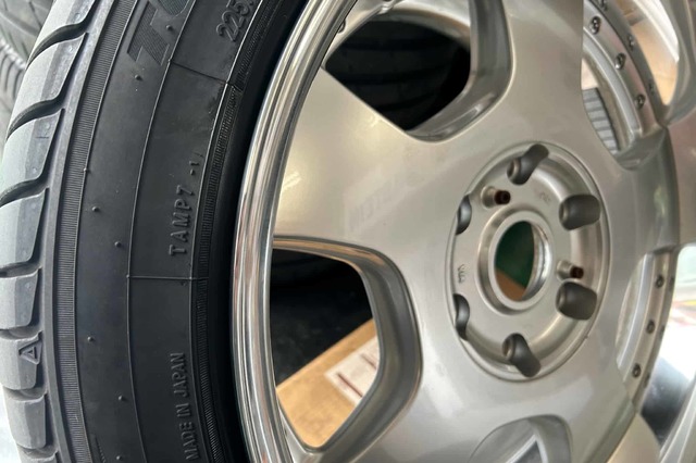AFTER　アルミホイールの修理もお任せください。
