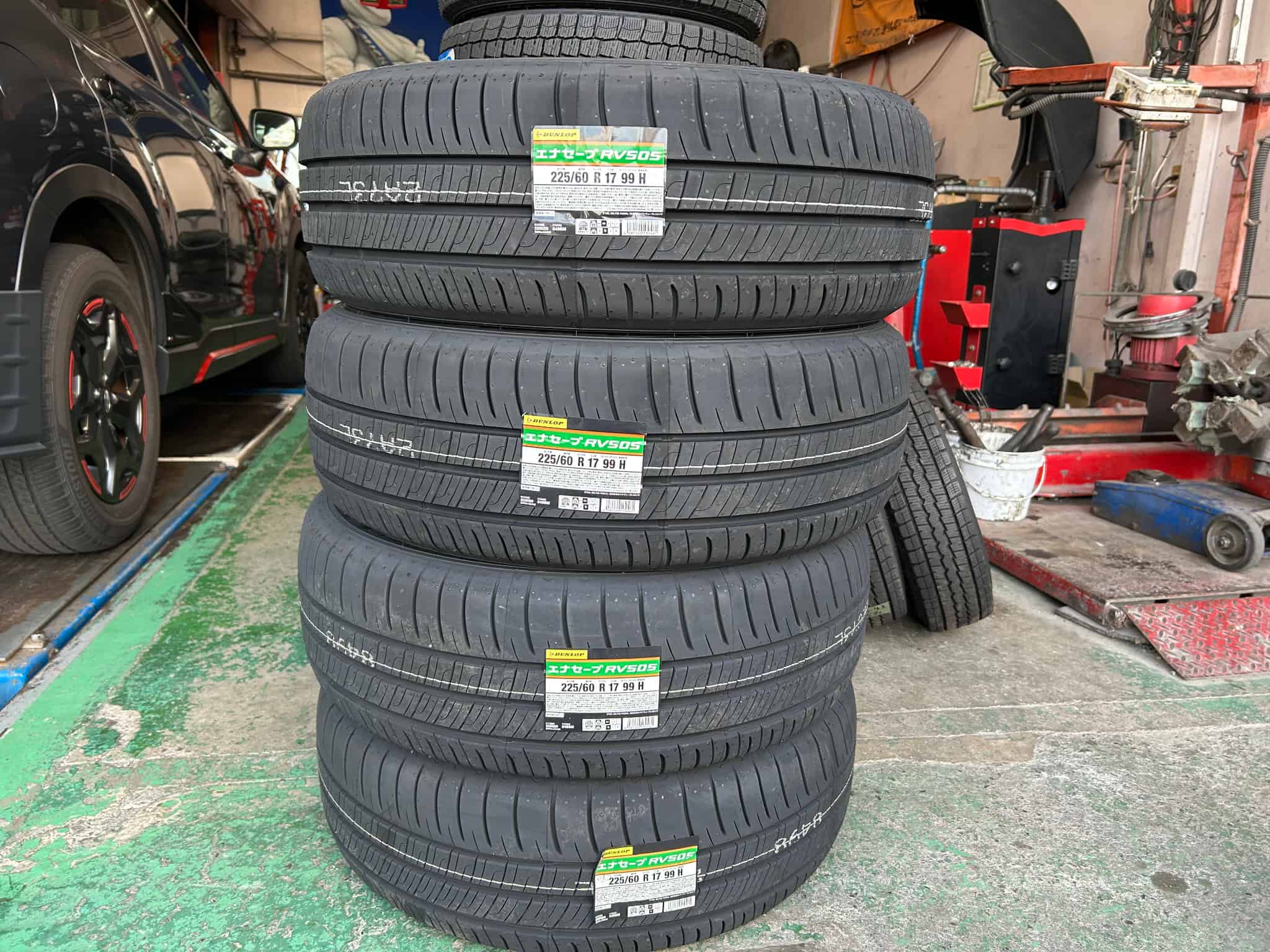 ダンロップ　エナセーブRV505　フォレスターへの画像