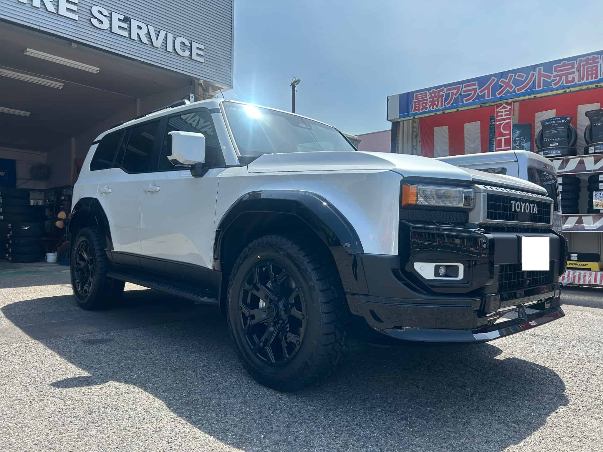 ランクル250に20インチ　タイヤ＆ホイール装着の画像