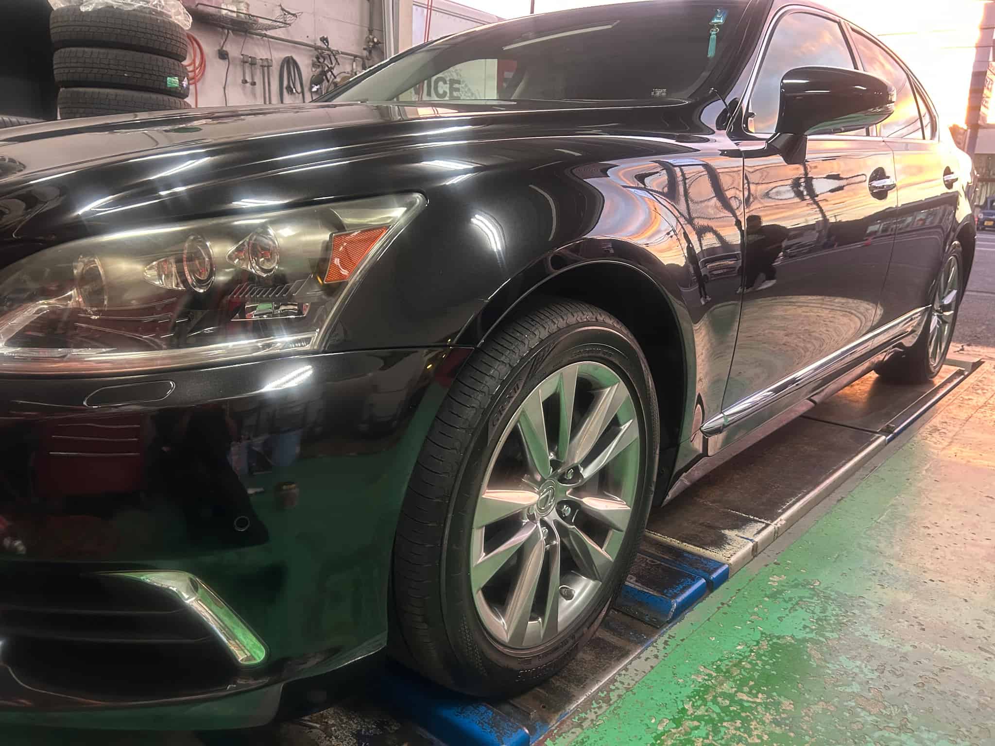 レクサスLSへ　レグノGR-XⅢの画像