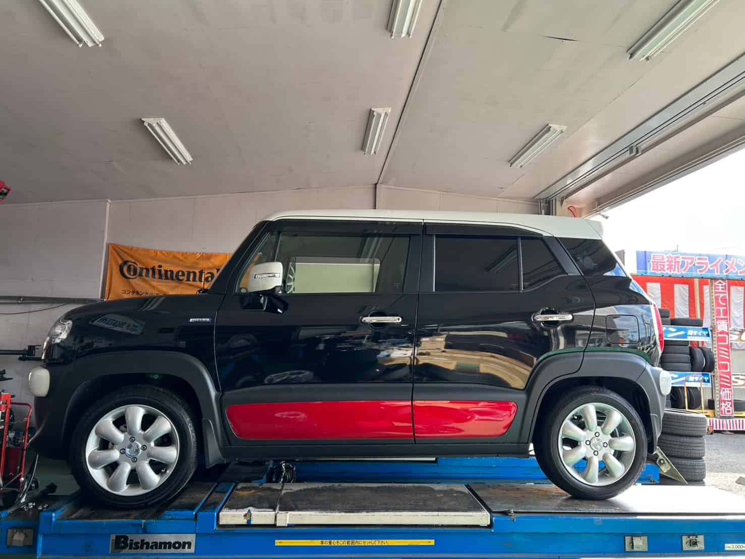 クロスビーへ　RHマキシライトホイール16インチの画像