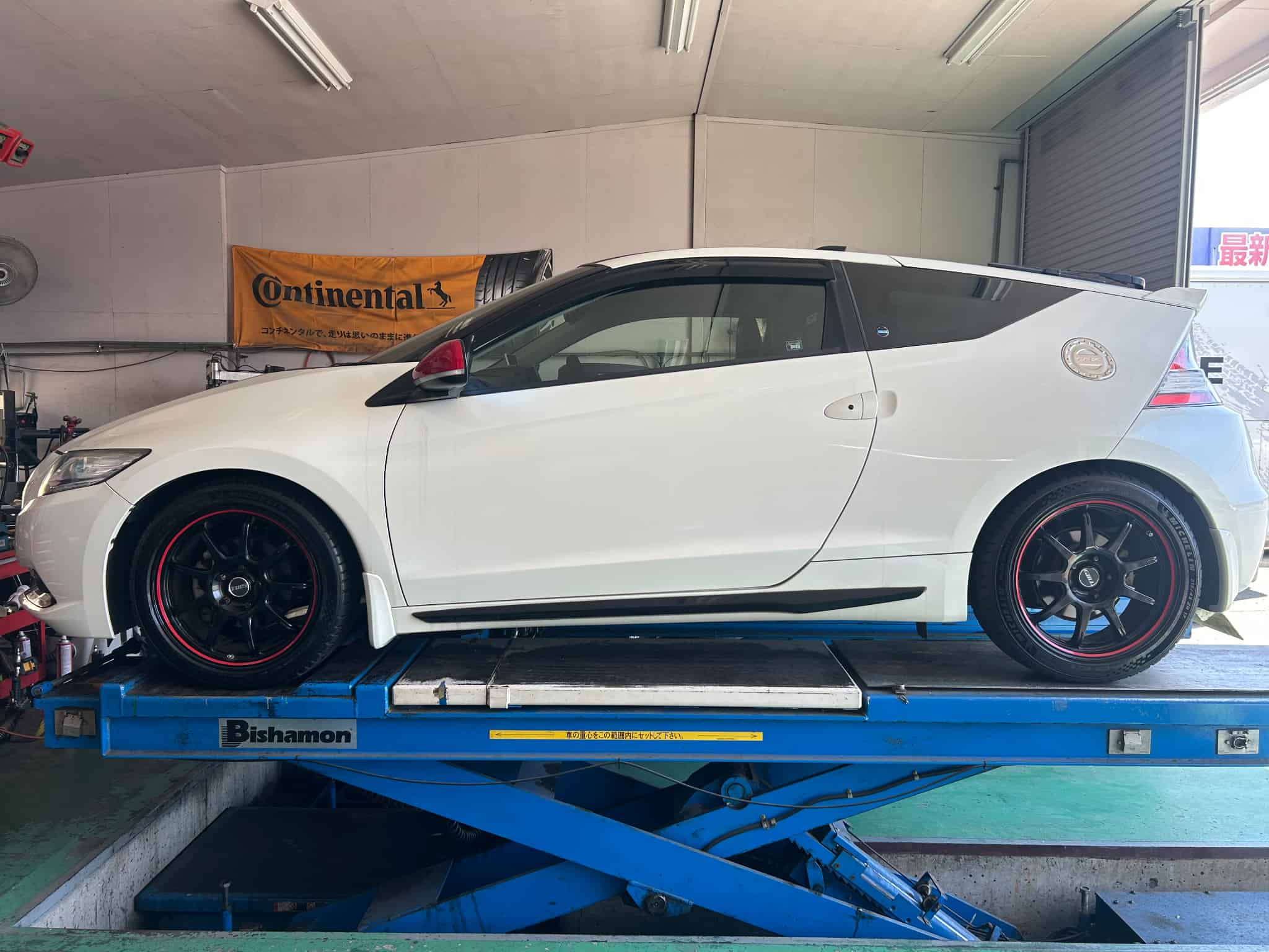 CR-Zへ　ミシュラン　パイロットスポーツの画像
